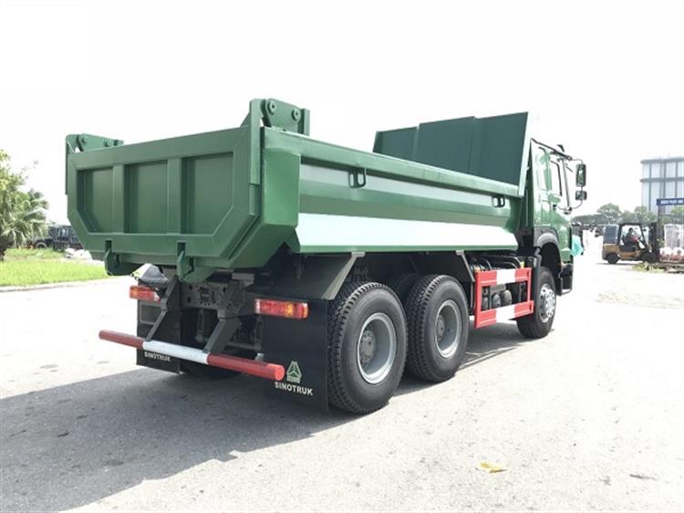 XE TẢI BEN HOWO 290 HP THÙNG U